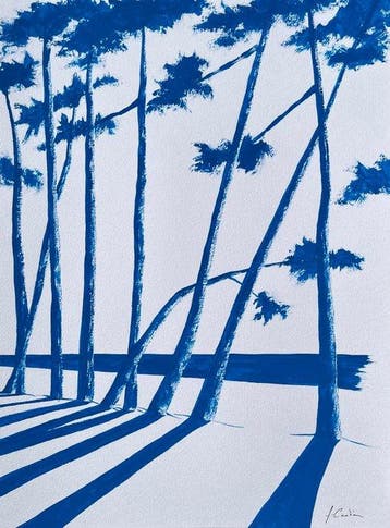 frederic Cadiou - Cap Coz bleu électrique
