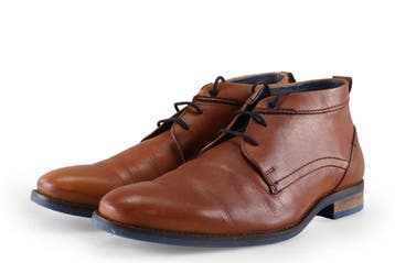 Manfield Veterboots in maat 44 Cognac, Manfield, Overige kleuren, Verzenden, Boots