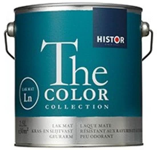 Histor Color Collection Lak Mat Acryl - 2.5 liter - Kras-..., Doe-het-zelf en Verbouw, Verf, Beits en Lak, Lak, Overige kleuren
