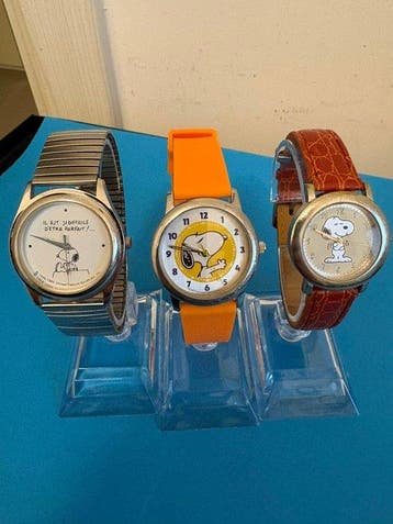 Peanuts / Snoopy - 3 Vintage Watch, Cd's en Dvd's, Nieuw in verpakking