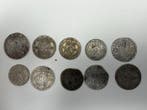 Nederland, Provinciale munten Lot van zilveren munten uit de