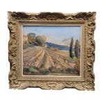 Franse school (XX) - Viñedo en la Provenza
