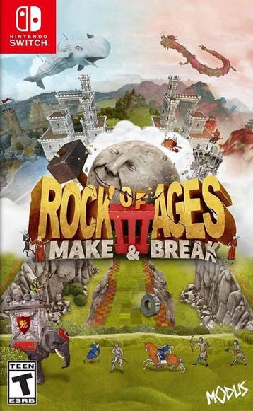 Rock of Ages III: Make & Break [Nintendo Switch], Ophalen of Verzenden, Zo goed als nieuw