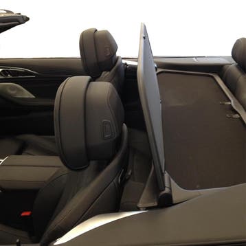BMW 8-Serie (2019-present) Cabrio windscherm Zwart, Ophalen of Verzenden