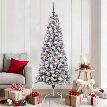 vidaXL Kunstmatige Inklapbare Kerstboom 300 LEDs Groen en, Diversen, Verzenden, Nieuw