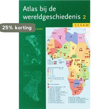 Sesam atlas bij de wereldgeschiedenis - deel 2 / Sesam atlas, Boeken, Verzenden, Zo goed als nieuw, H. Kinder