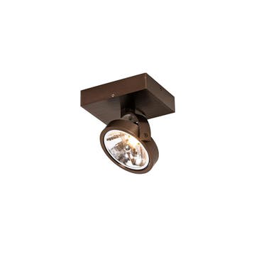 Design spot donkerbrons draai en kantelbaar - Go, Verzenden, Nieuw