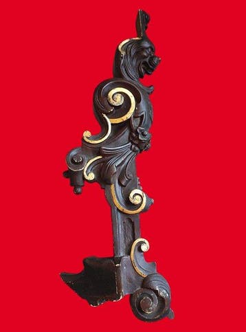 Reliëf, Sculpture gargouille ancienne - Fin du 19ème - 80 cm, Antiek en Kunst