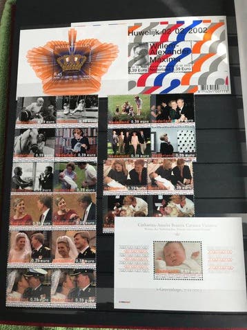 Nederland 2002/2010 - Pracht partij postfris nominaal, Gestempeld