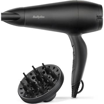 Power Smooth Föhn 2200W - Zwart, Nieuw