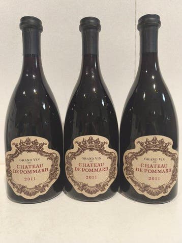 2011 Château de Pommard - Pommard - 3 Flessen (0.75 liter), Nieuw