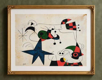 Joan Miró (1893-1983) (after) - Rhytme du Passage du