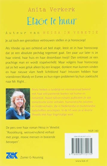 Etage te huur 9789059772175 A. Verkerk, Verzenden, Gelezen, A. Verkerk
