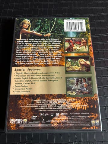 DVD Sheena - Gesigneerd door Tanya Robert (Sheena), Ophalen of Verzenden, Nieuw, Film, Overige typen