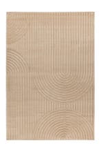 Japandi Vloerkleed | Viva | Bogen | Beige | 160x230 cm, Verzenden, Nieuw