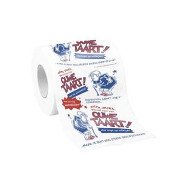 Wc papier ouwe taart, Verzenden, Nieuw, Feestartikel
