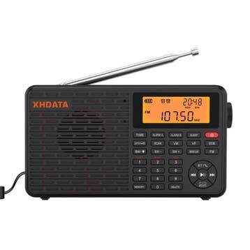 D-109 Draagbare Noodradio - Bluetooth AM FM SW MW Radio, Verzenden, Nieuw