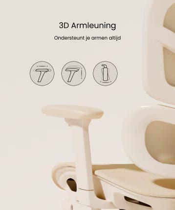 Ergonomische Bureaustoel -  Office Chair - Gamestoel - Volwa, Verzenden, Zo goed als nieuw