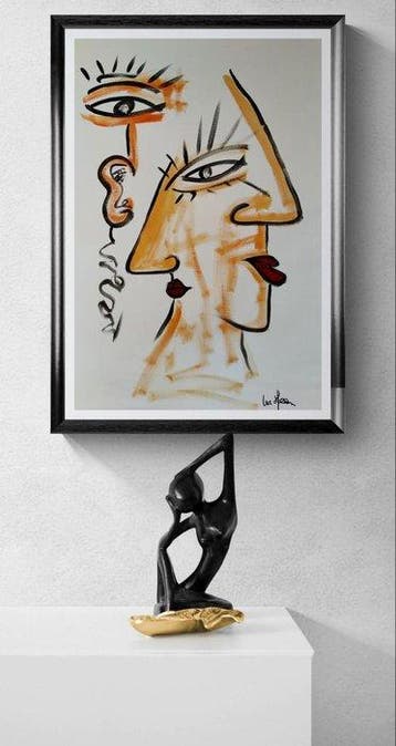 Luc Mora - Smile - XXL, Antiek en Kunst