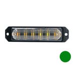 LED flitser 6-voudig ultra flat Groen, Ophalen of Verzenden, Nieuw