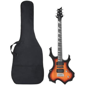 vidaXL Gitaar voor beginners elektrisch met tas 4/4 39, Verzenden, Nieuw