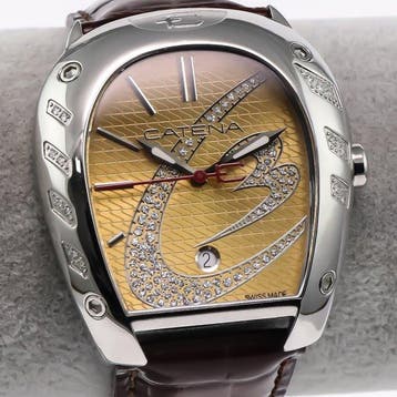 Catena - Diamond Swiss Watch - A912QMI12 - Zonder, Nieuw