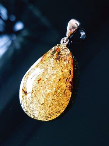 Amber Uniek natuurlijk Baltisch barnsteenhanger- 4 g