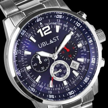 Ublast - Street Race Chronograph - Zonder minimumprijs -, Sieraden, Tassen en Uiterlijk, Horloges | Heren, Nieuw