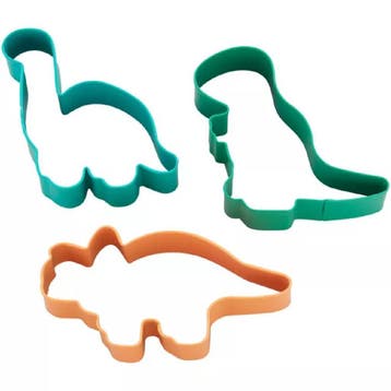Wilton Uitsteekvormpjes Dinosaurus Set/3, Hobby en Vrije tijd, Verzenden, Nieuw