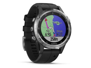 Garmin Fenix 5 Plus Bluetooth 47 mm - Zwart/Grijs, Verzenden, Zo goed als nieuw, Garmin