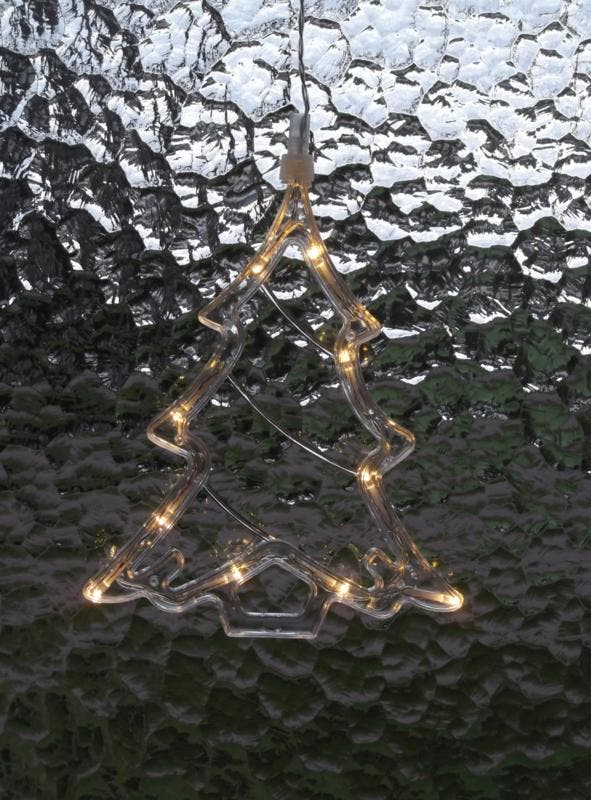 Raamverlichting Kerstboom (Klein) (Verlichting voor binnen), Diversen, Kerst, Nieuw, Ophalen of Verzenden