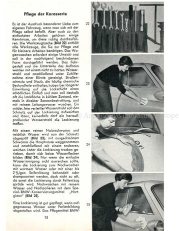1956 BMW ISETTA INSTRUCTIEBOEKJE DUITS