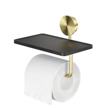 Toiletrolhouder met Planchet Geesa Opal Goud Geborsteld, Ophalen of Verzenden, Nieuw