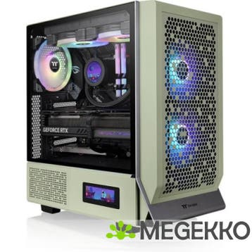 Thermaltake Ceres 300 TG Midi Tower Groen, Verzenden, Nieuw