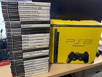 Sony - Playstation 2 (PS2) - PlayStation 2 + 25 Juegos -, Nieuw