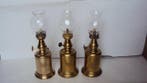 Olielamp (3) - 3 oude lampen pigeons op mineraalbenzine,