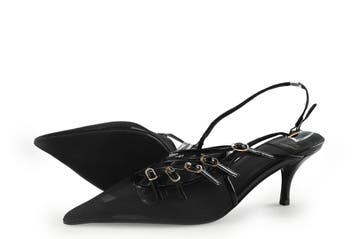 Jeffrey Campbell Slingbacks in maat 39 Bruin, Bruin, Verzenden, Zo goed als nieuw, Jeffrey Campbell