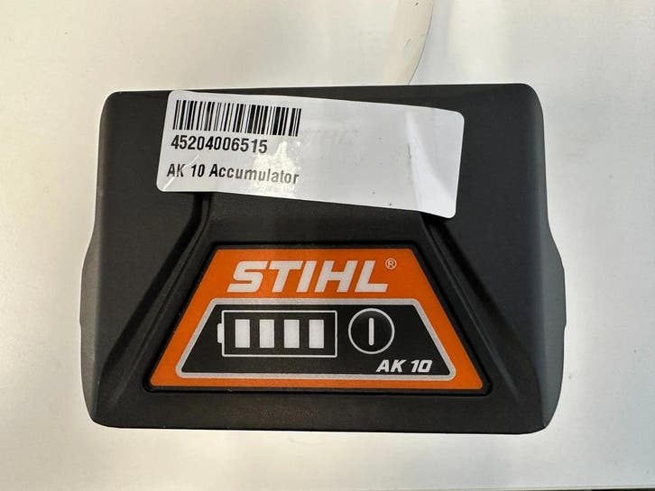 STIHL AK 10 accu voor COMPACT accusysteem, bijvoorbeeld HSA, Doe-het-zelf en Verbouw, Gereedschap | Overige machines, Gebruikt