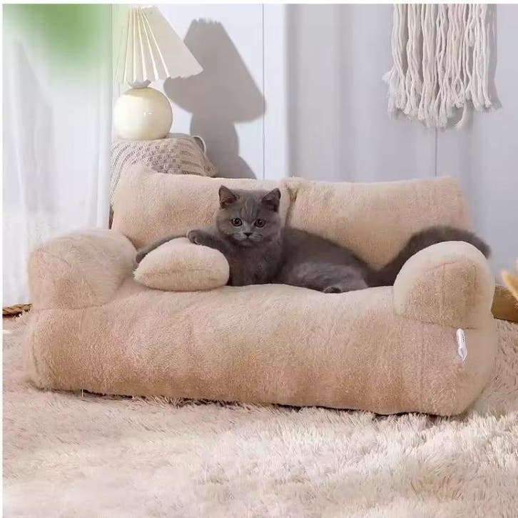 Grote Kattenbank –Afneembaar en Wasbaar Kattennest Seizoenen, Dieren en Toebehoren, Kattenmanden, Nieuw, Verzenden
