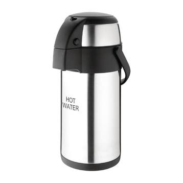 Thermoskan met pomp | 3L | Hot Water Olympia, Verzenden, Nieuw in verpakking
