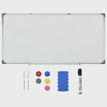 Magnetisch Whiteboard Wit 110x60 cm Staal - Ideaal voor Thui, Verzenden, Nieuw