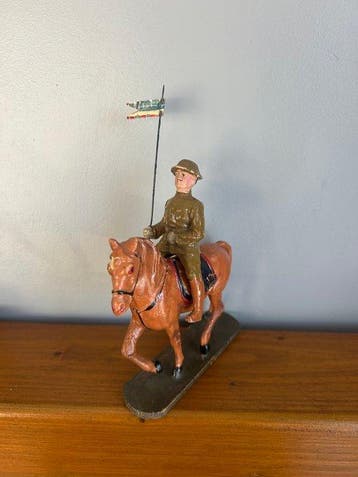 Elastolin - Speelgoed figuur Rare - Cavalier Américain -, Kinderen en Baby's, Nieuw