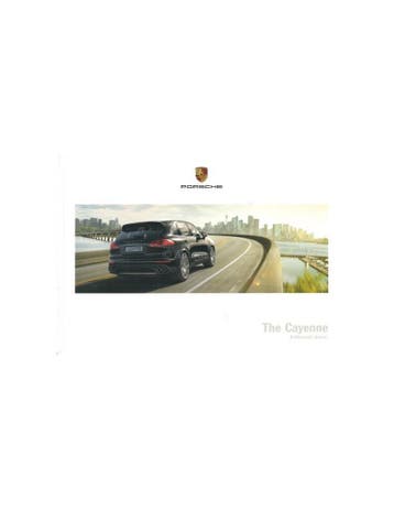 2017 PORSCHE CAYENNE HARDCOVER BROCHURE ENGELS, Nieuw, Porsche, Author