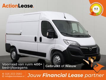 Opel Movano Bestelbus L2 H2 2022 Diesel Handgeschakeld, Zwart, Movano, Wit, Nieuw