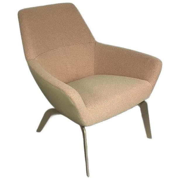 bert plantagie Fauteuil Zyba - Ongebruikt, Huis en Inrichting, Fauteuils, 75 tot 100 cm, Zo goed als nieuw, 75 tot 100 cm, Stof