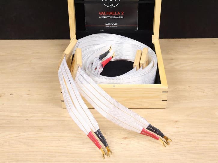 Nordost Valhalla 2 Reference high end audio speaker cables 3, Audio, Tv en Foto, Audiokabels en Televisiekabels, Overige kabels