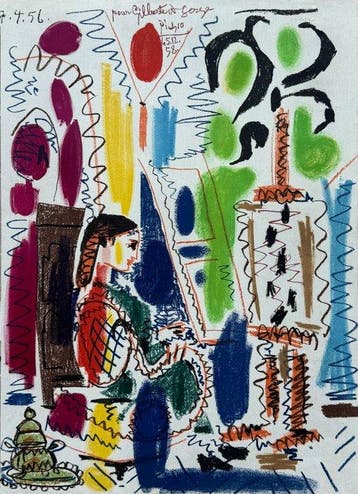 Pablo Picasso (1881-1973) - Atelier de Cannes II