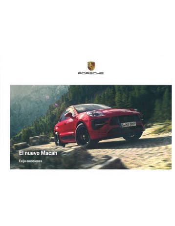 2021 PORSCHE MACAN HARDCOVER BROCHURE ITALIAANS, Boeken, Nieuw, Porsche, Author
