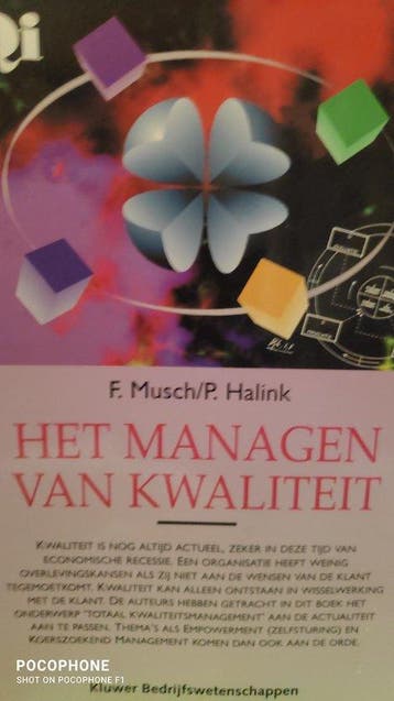 Het managen van kwaliteit / Kluwer quality info - F. Musch, Verzenden, Gelezen, F. Musch