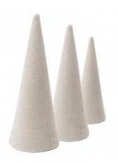 Droogschuim SEC kegel 24x9 cm voor droog en kunstbloemen, Ophalen of Verzenden, Nieuw